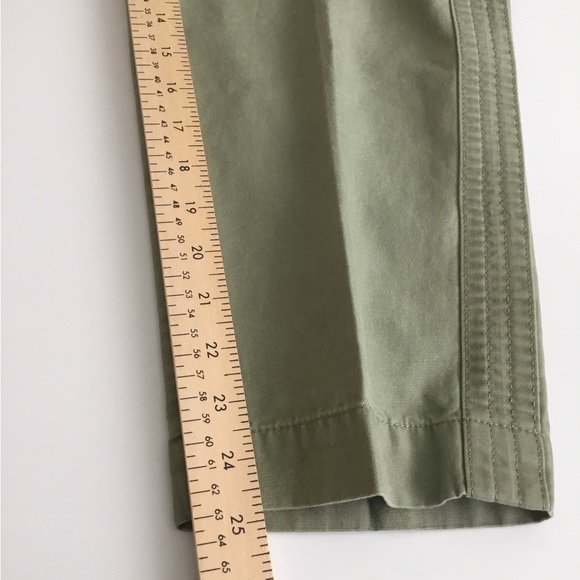 TALBOTS SLIM CARGO PANT 16P green - Picture 9 of 10